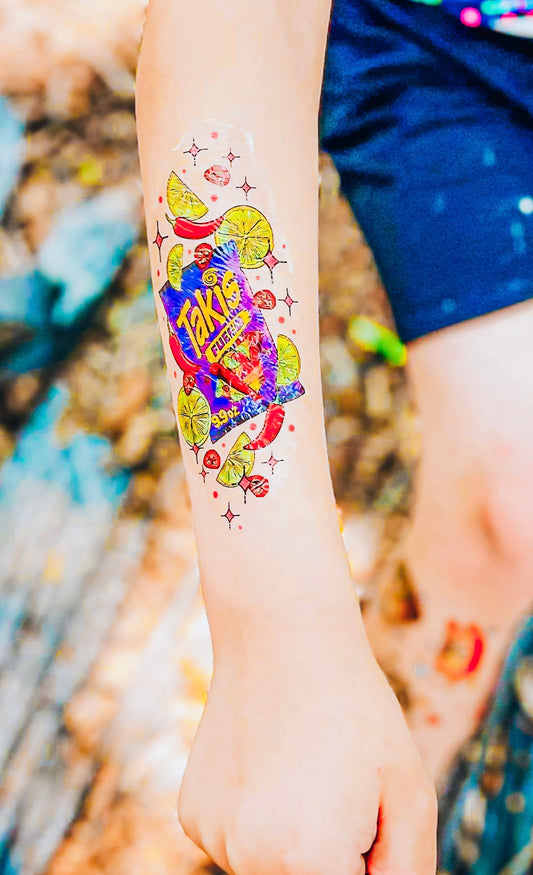 Team Taki’s HALF Sleeve tattoo