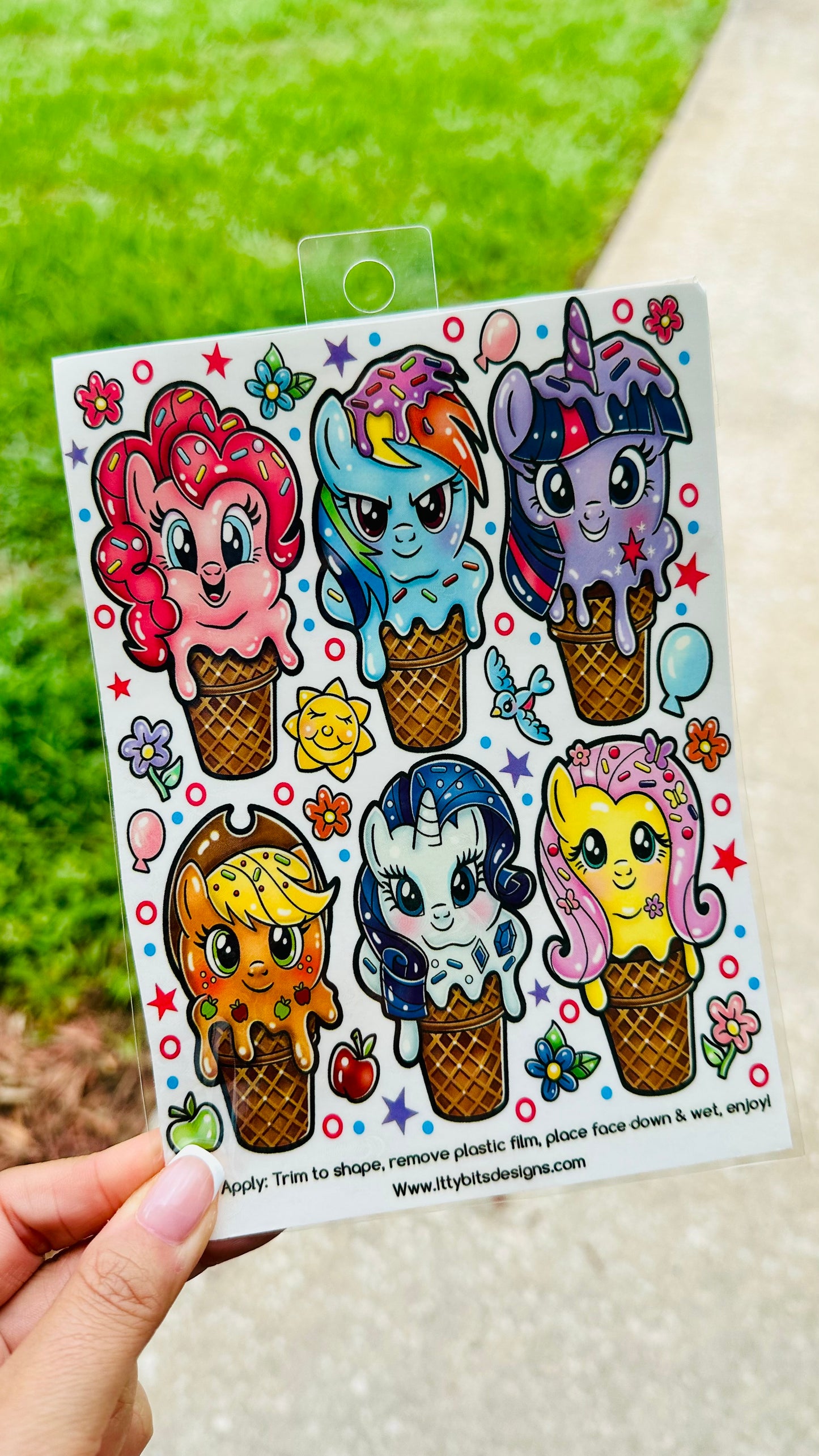 Pony Popz Tatz Tattoo Set