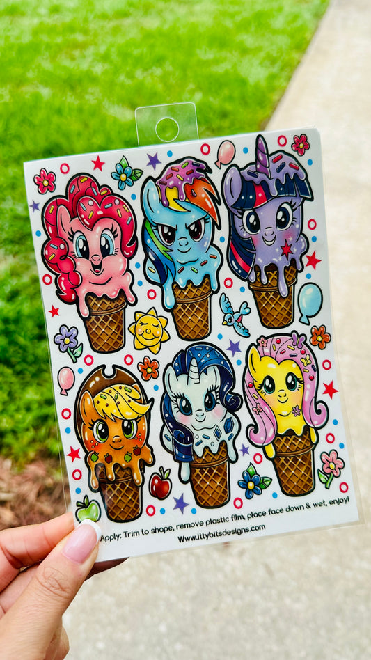 Pony Popz Tatz Tattoo Set