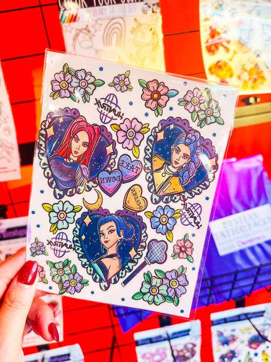 Tatted Demon Hunterz Tattoo Pack