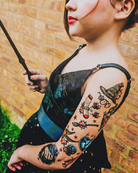 You’re a Wizard Classic Tattoos Set