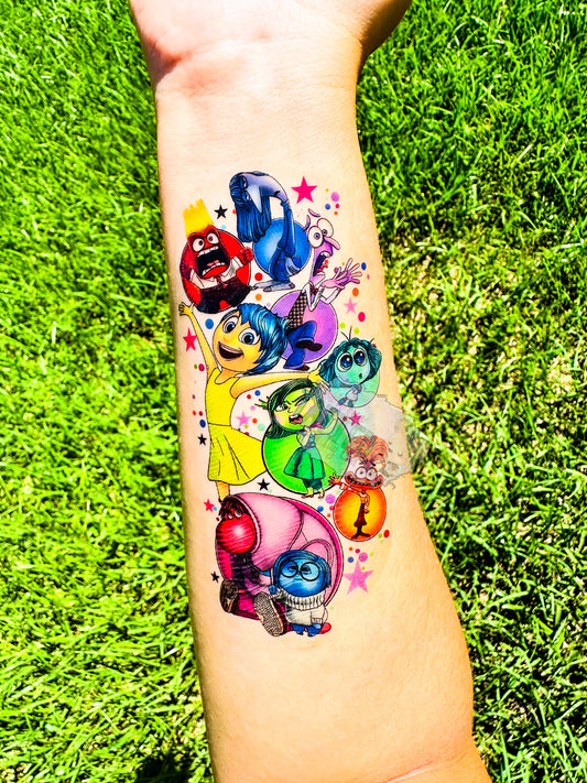 Inside Emotions HALF Sleeve tattoo