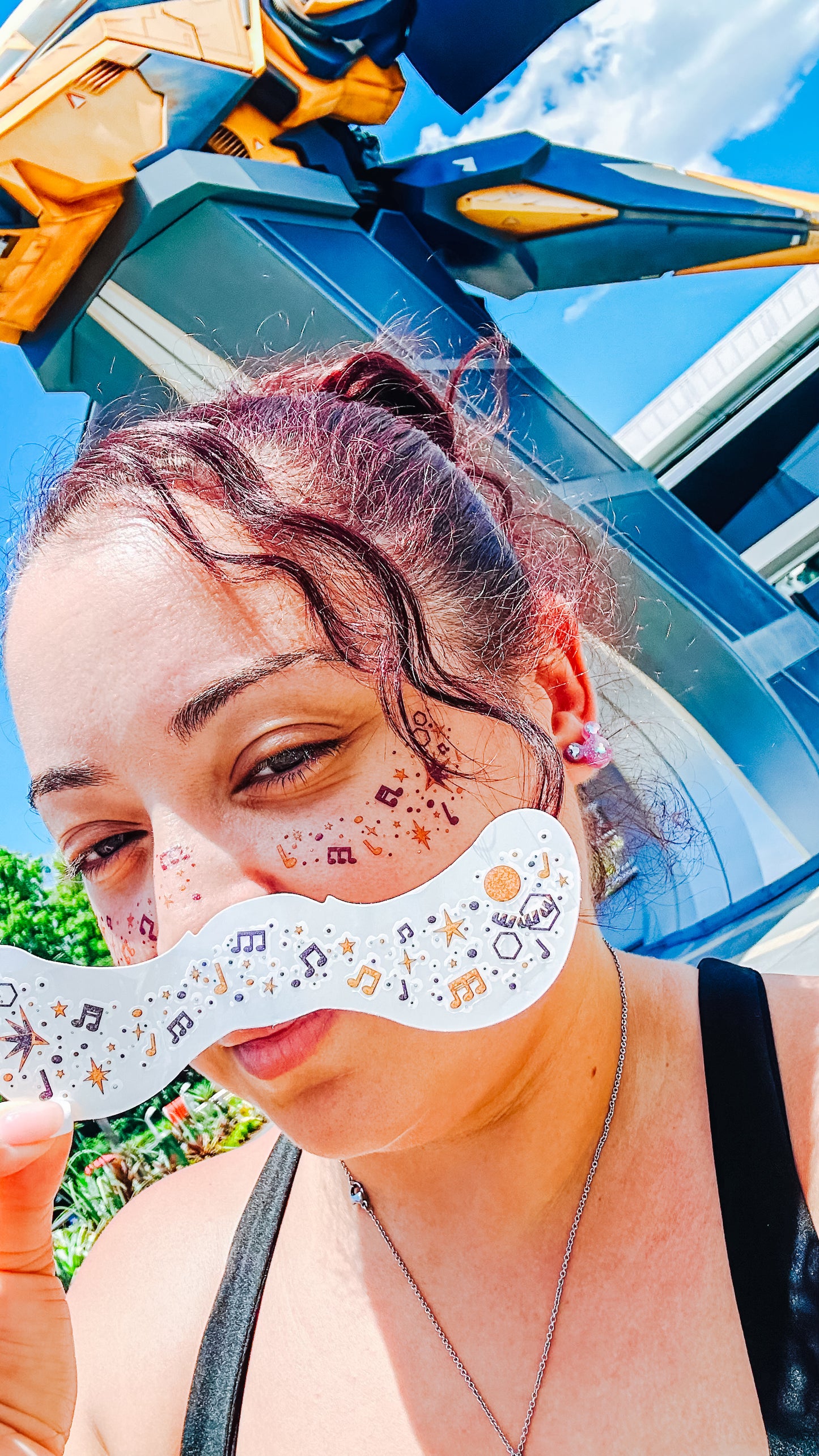 Cosmic Rewind Temporary Tattoos
