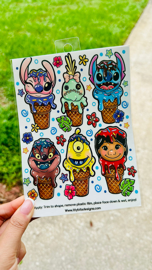 Ohana Popz Tatz Tattoo Set