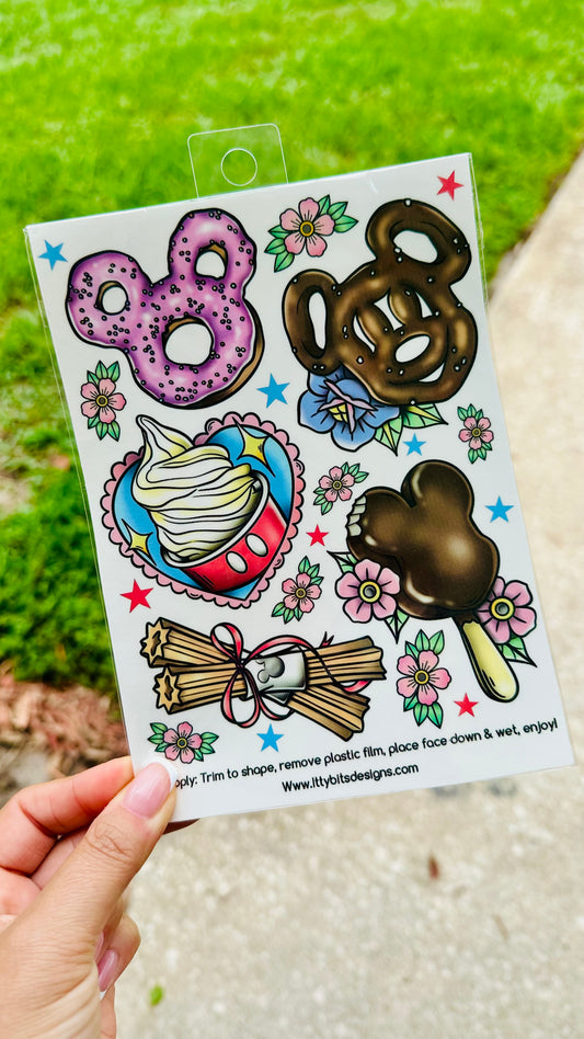 Magical Treats Tatz Tattoo Set