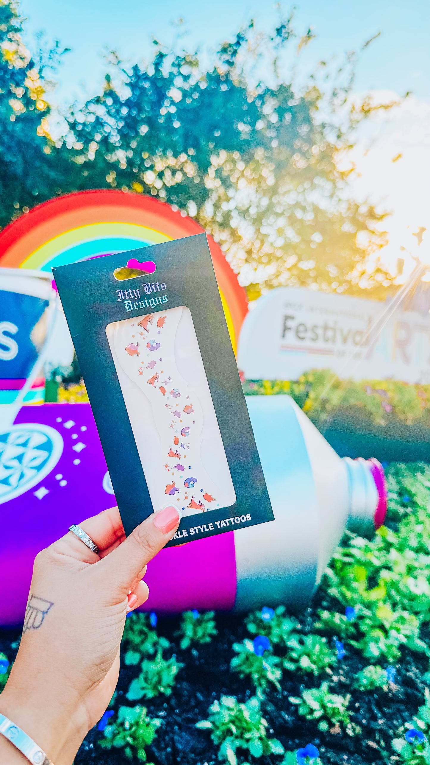 One Little Spark Face Freckle Temporary Tattoos - Itty Bits Designs