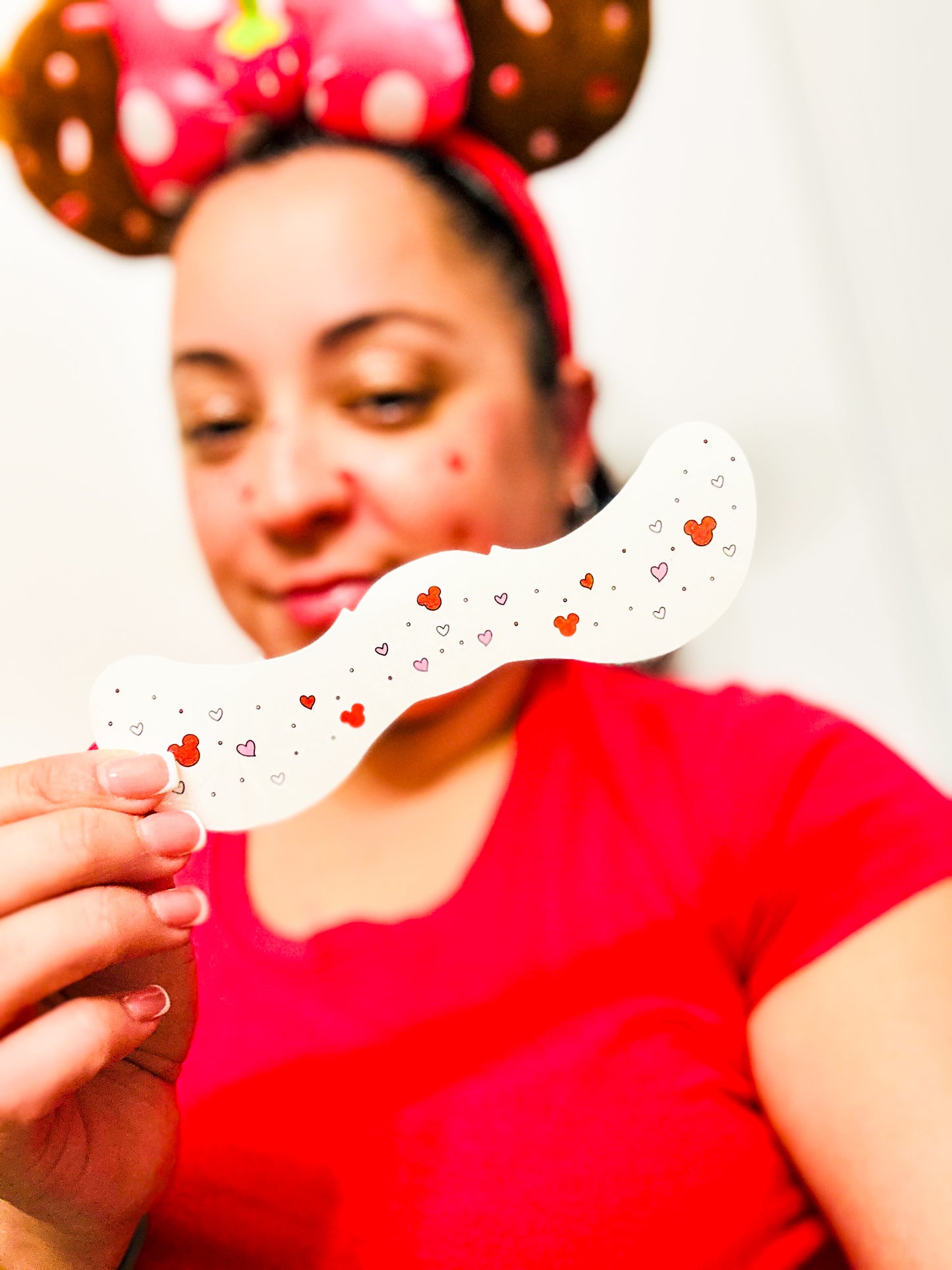 Valentine Mouse Freckle Temporary Tattoos