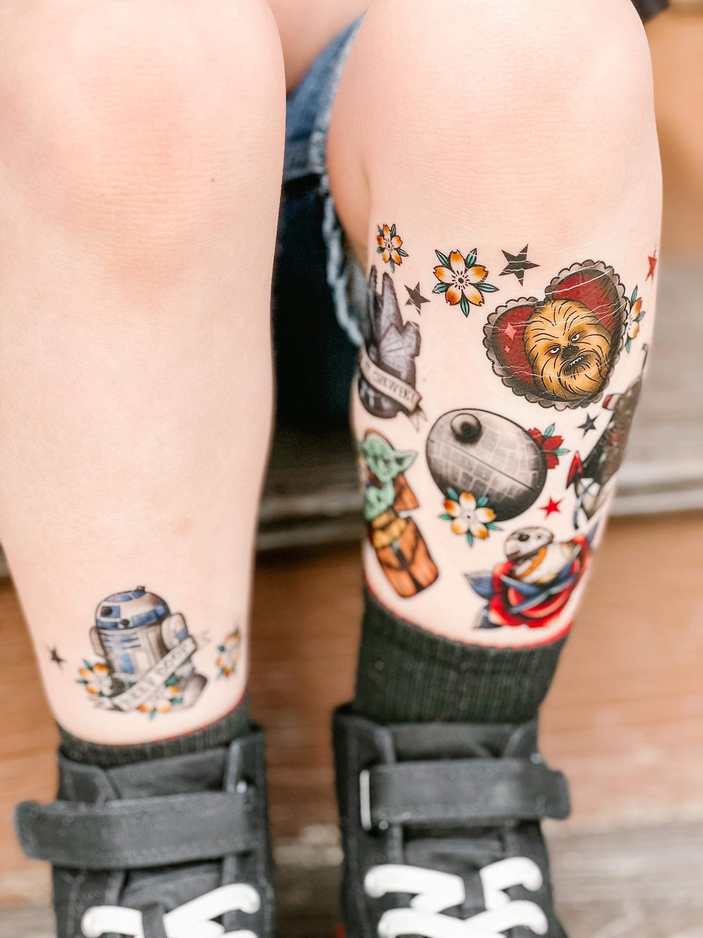 The Force Classic Tattoos Set – Itty Bits Designs