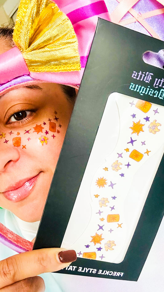 Gleam & Glow Lanterns Park Bound Freckle Temporary Tattoos - Itty Bits Designs