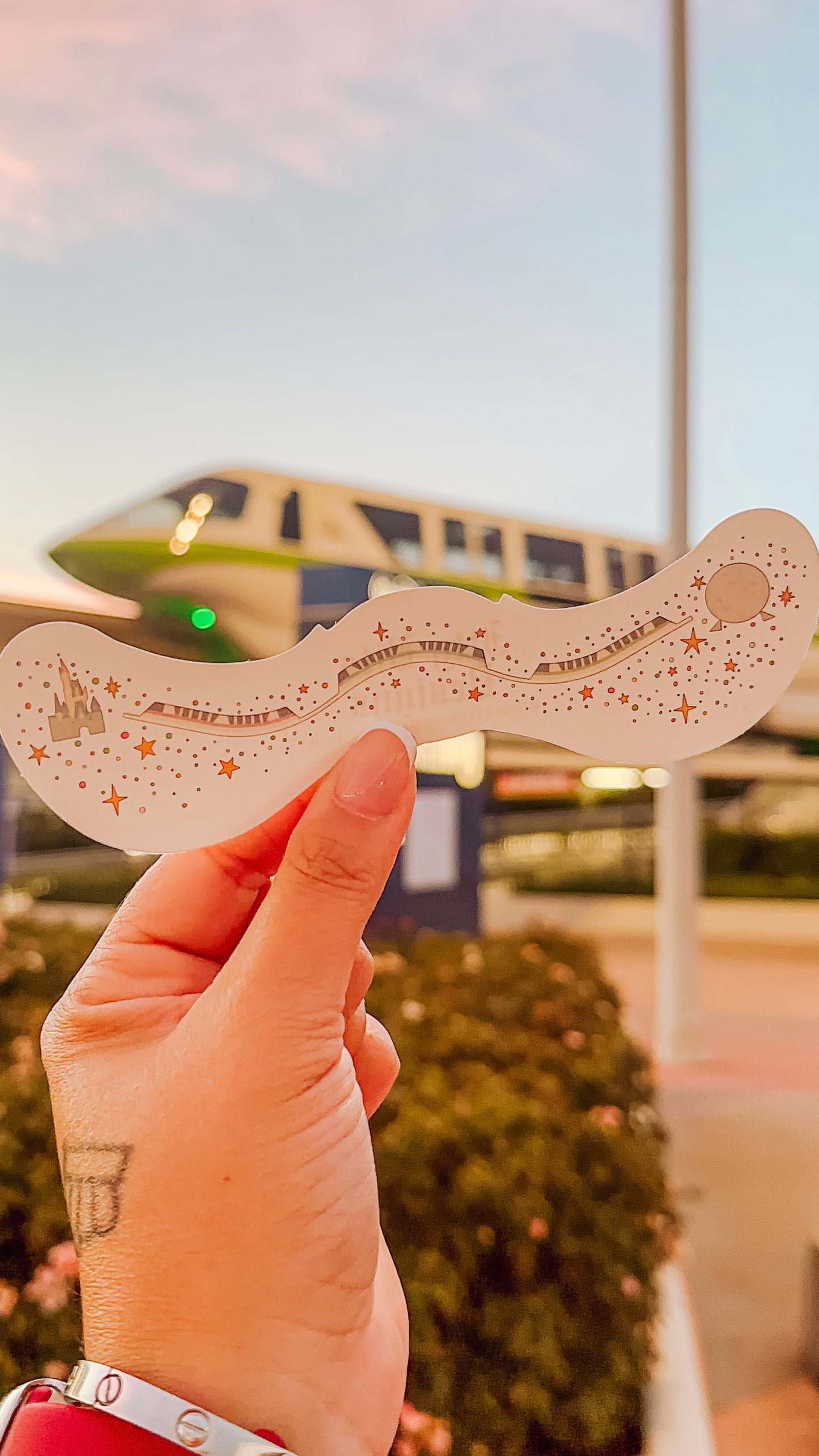 Monorail Freckle Temporary Tattoos