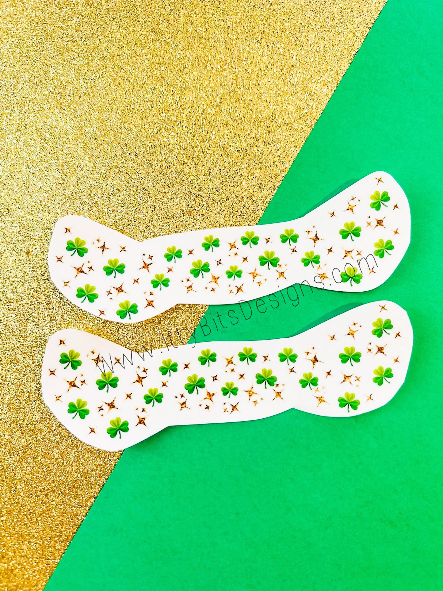 Shamrocks Face Freckle Temporary Tattoos