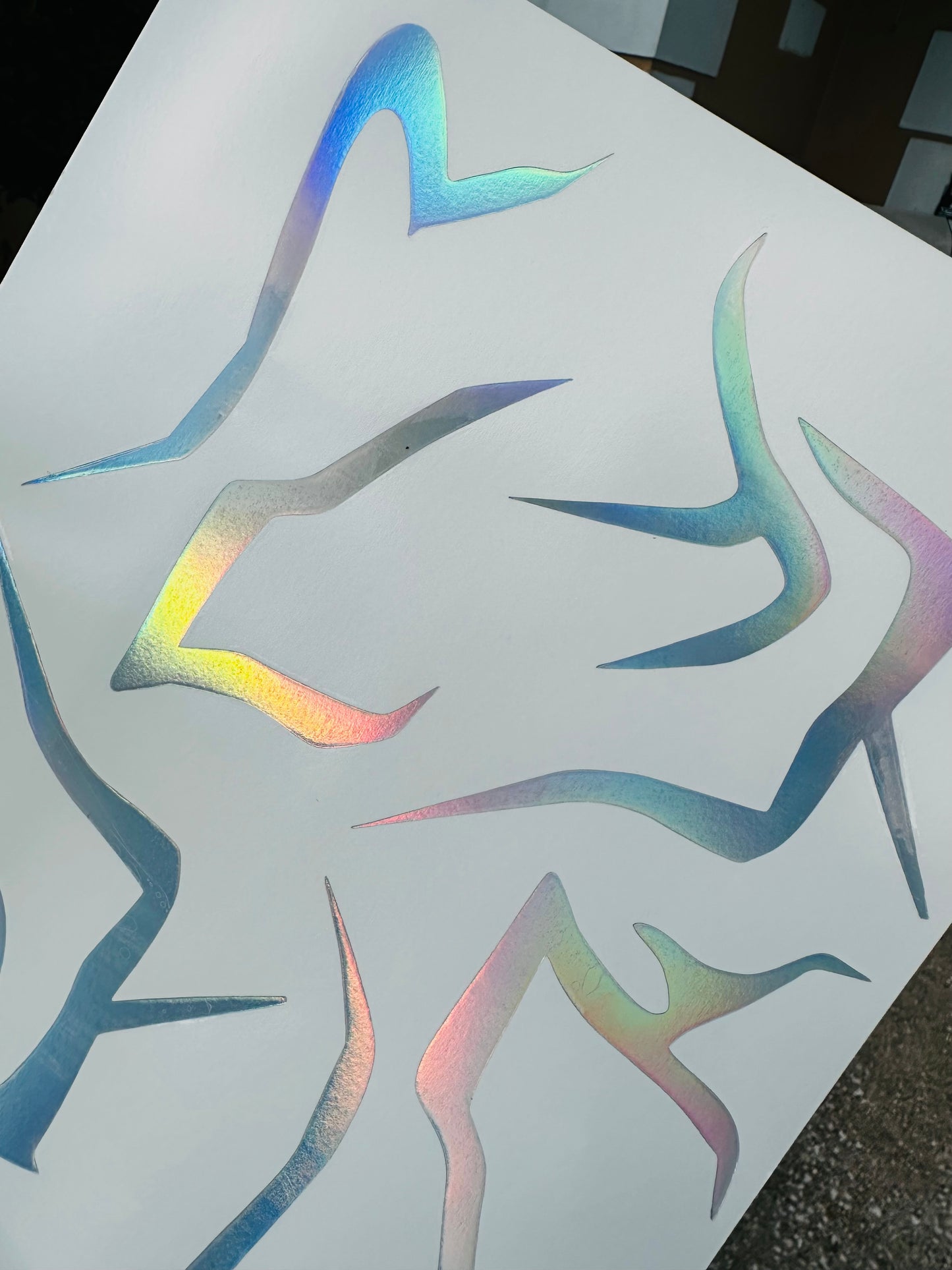 Holographic Demon Scar Tattoo Pack