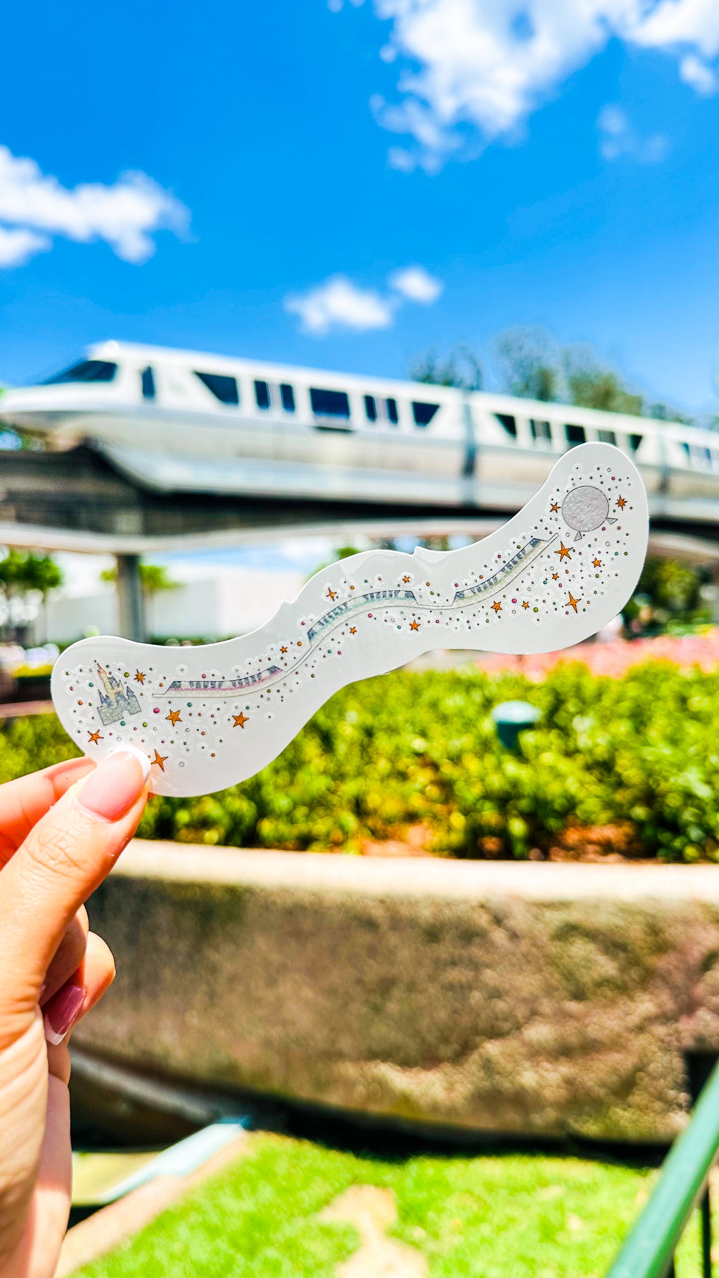 Monorail Freckle Temporary Tattoos