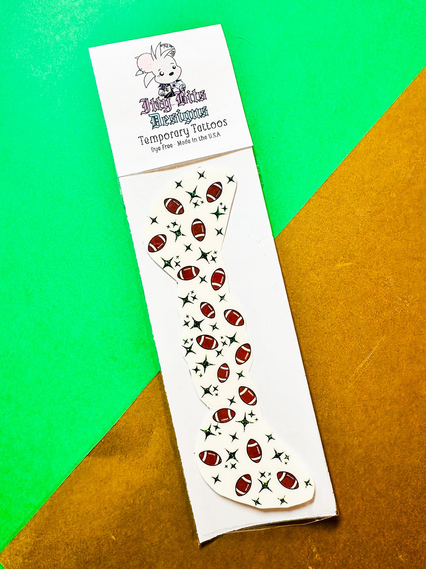 Football Face Freckle Temporary Tattoos