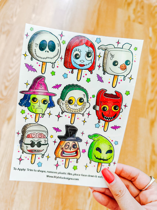 Nightmare Pops Tattoo Set