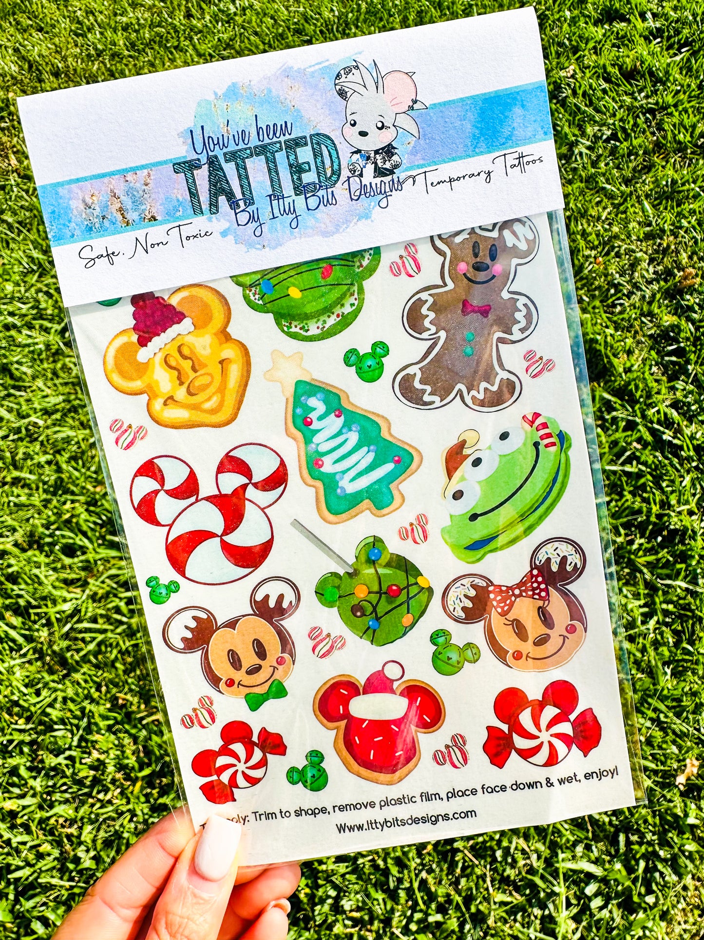 Magical Christmas Snacks Tattoo Pack