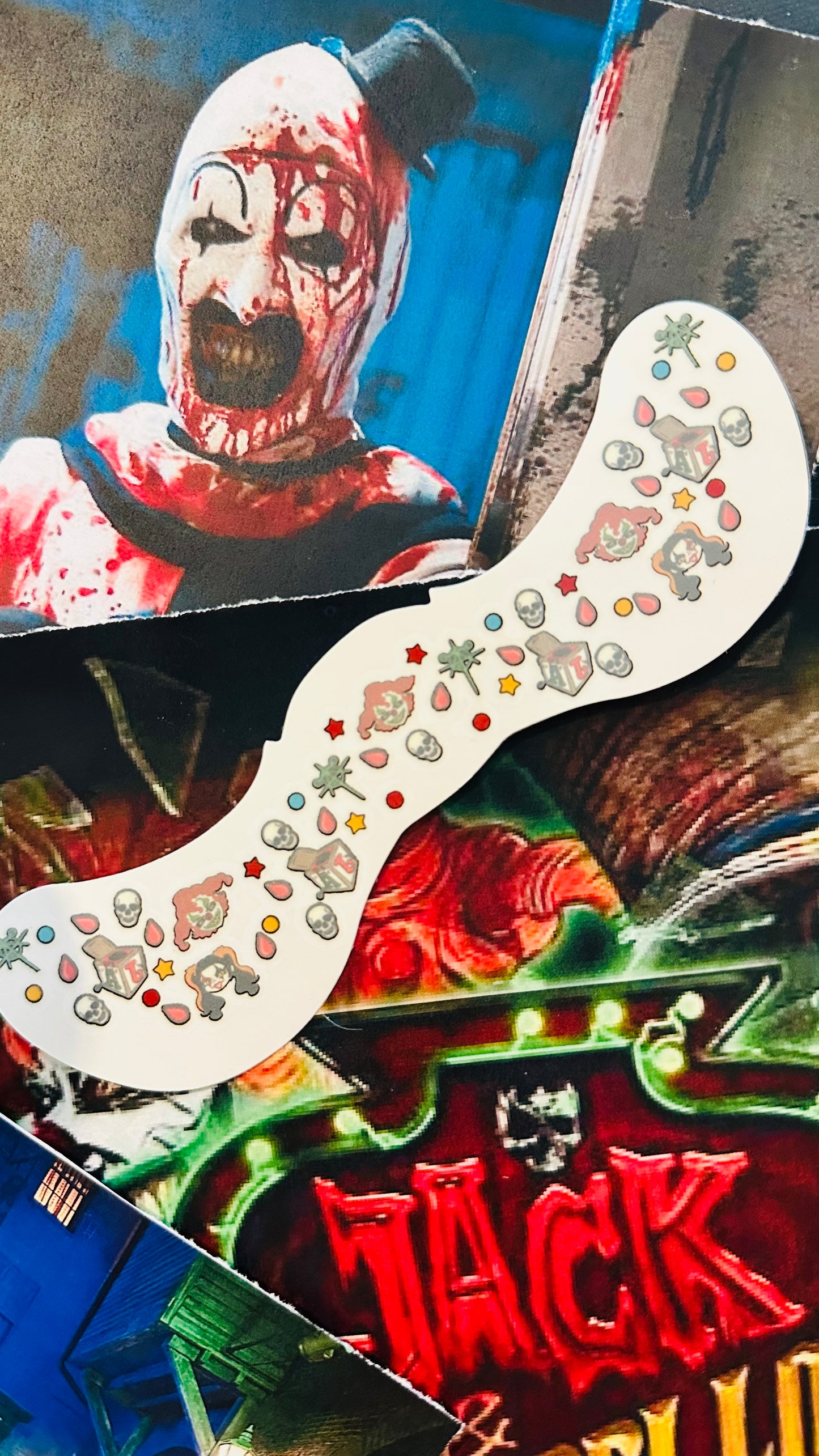 Glow in the Dark HH Clowns Freckle Tattoos