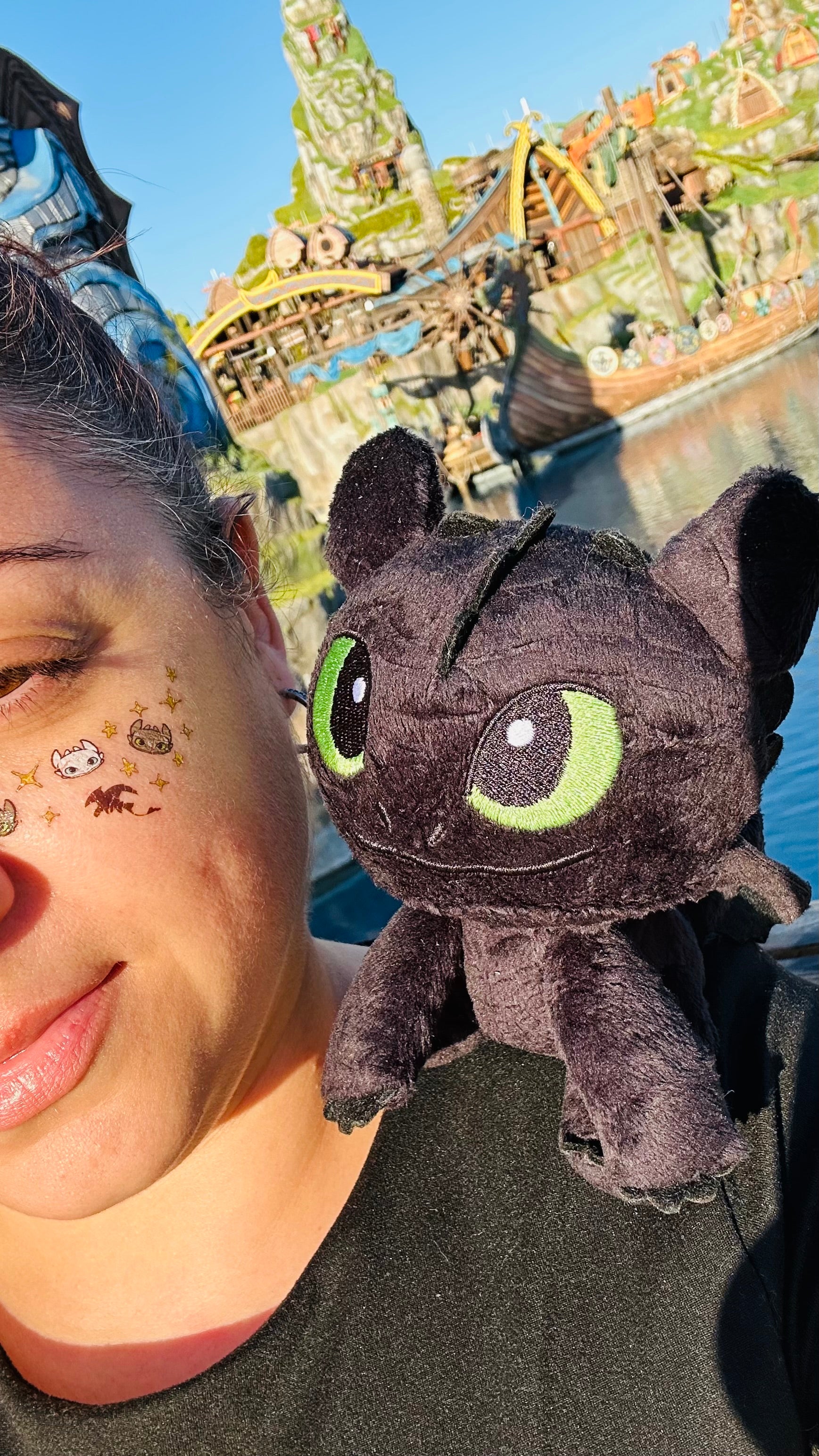 Berk Dragons Park Bound Freckle Temporary Tattoos - Itty Bits Designs