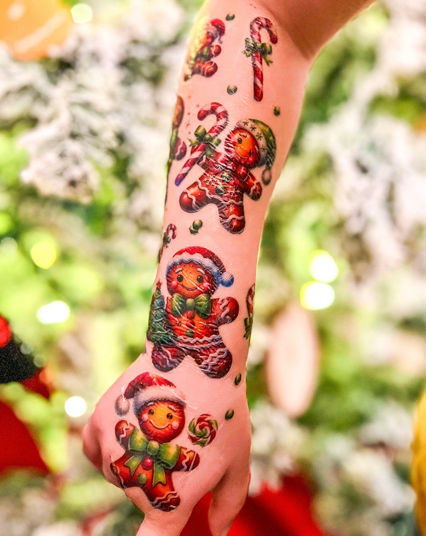 Gingerbread Fun Tattoo Pack