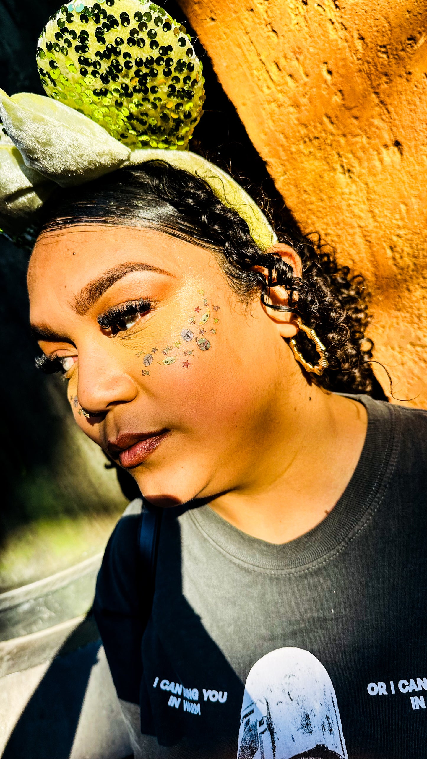 Bounty Hunter Face Freckle Temporary Tattoos