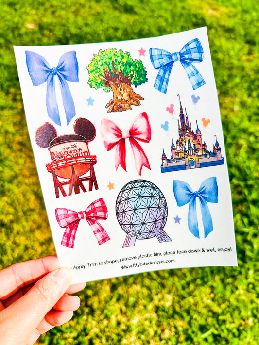 Magical Park Bound Tattoo Set