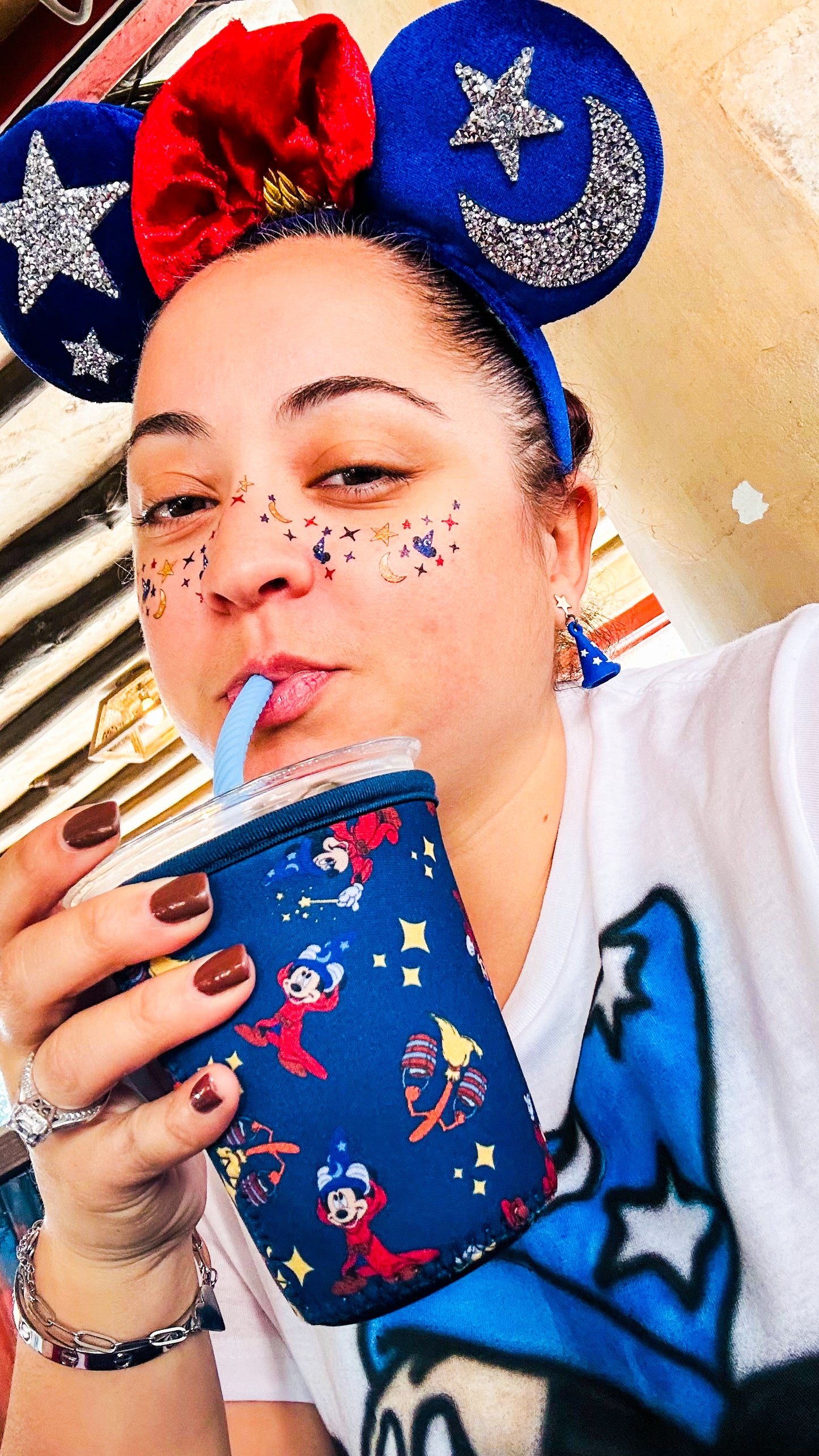 Sorcerer Mouse Face Freckle Temporary Tattoos - Itty Bits Designs