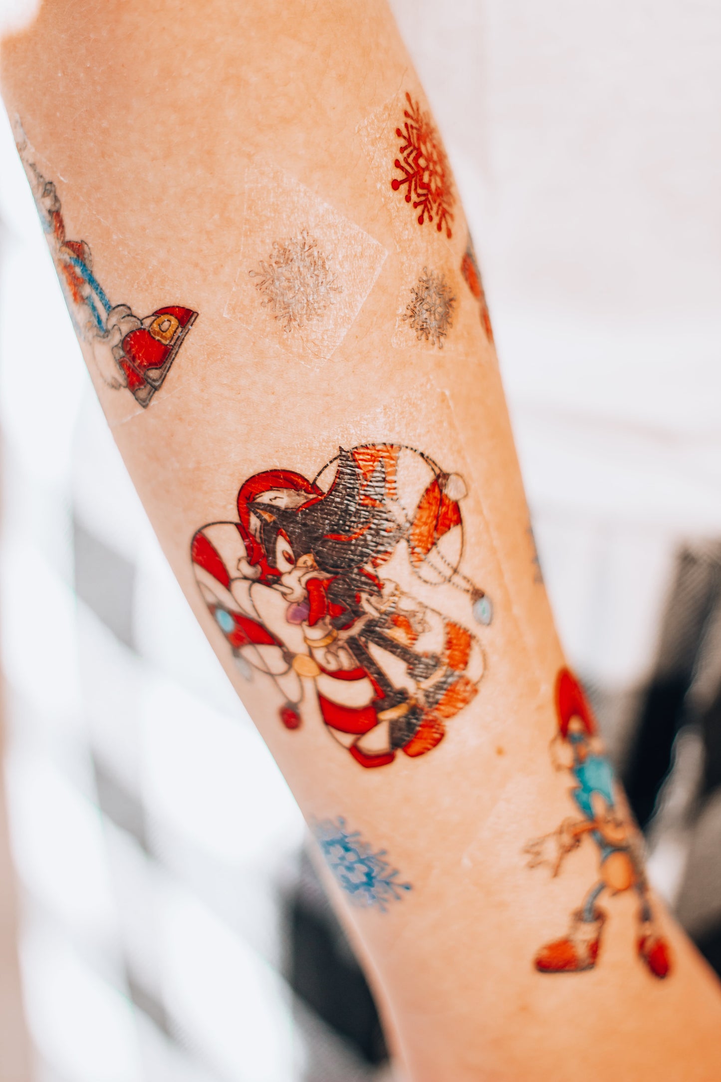 Hedgehog Christmas Tattoo Pack