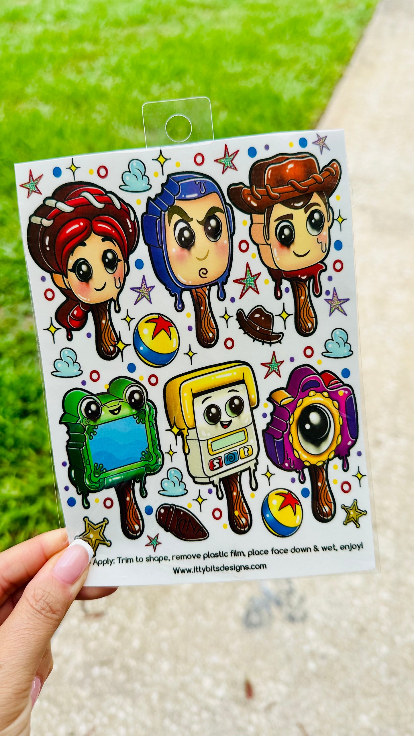 Toy Friends Popz Tatz Tattoo Set