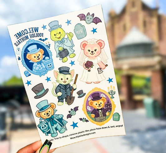 Haunted Friends Tattoo Pack