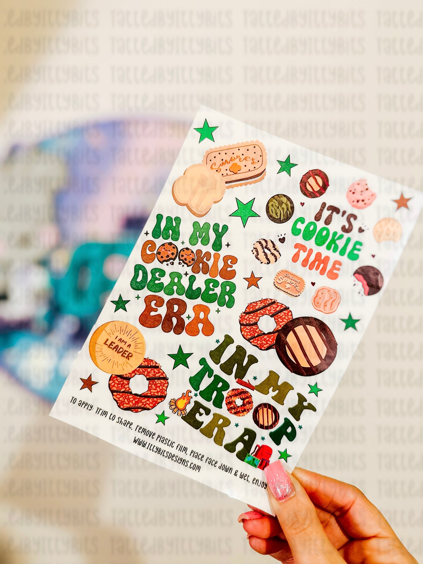 Cookie Season Tattoo Set