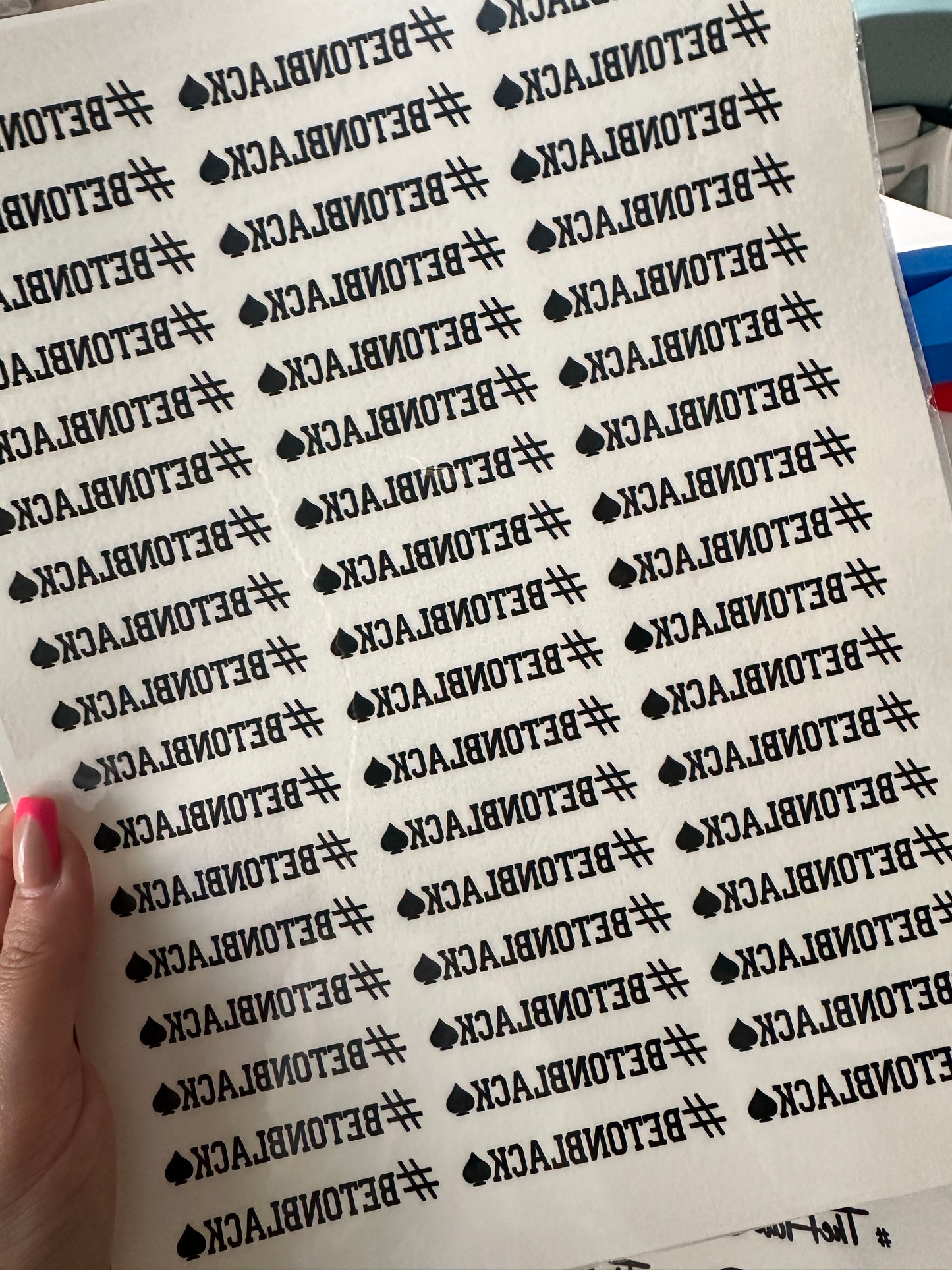 Hashtag Temporary Tattoos