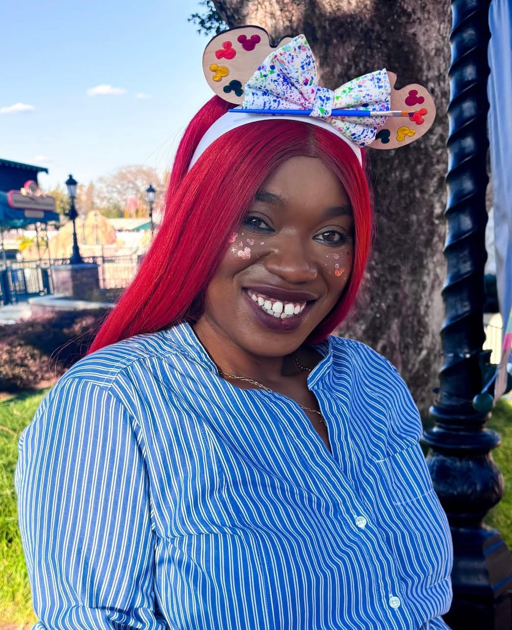 Rose Gold Metallic Mouse Face Freckle Temporary Tattoos - Itty Bits Designs