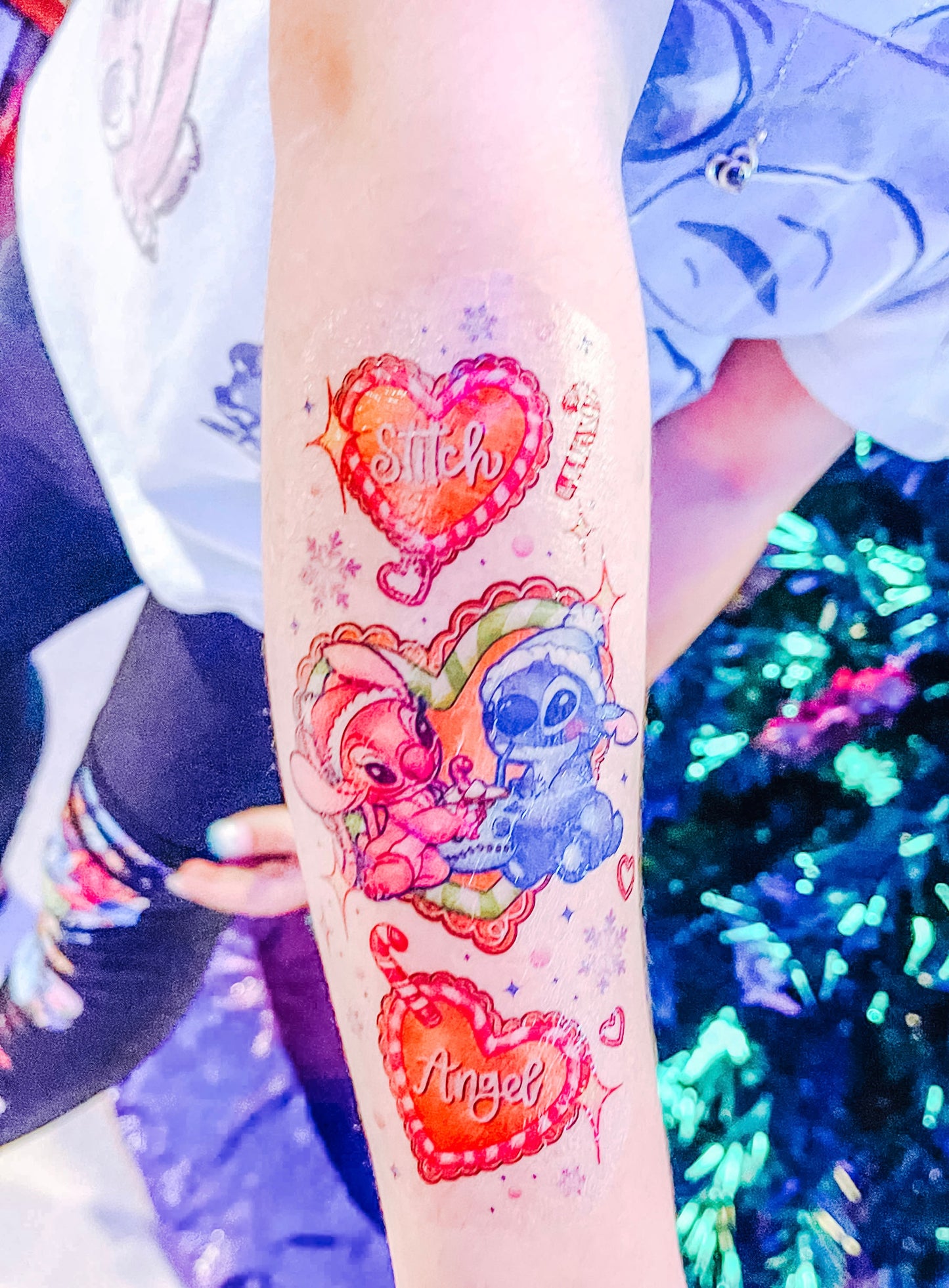 Christmas 626 Love Half Sleeve Tattoo