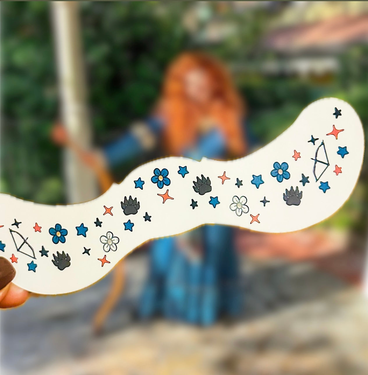 Brave Princess Freckle Temporary Tattoos - Itty Bits Designs