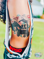 PlayStation Gamer Half Sleeve tattoo