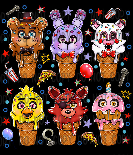 Five Nights Tatz Tattoo Set