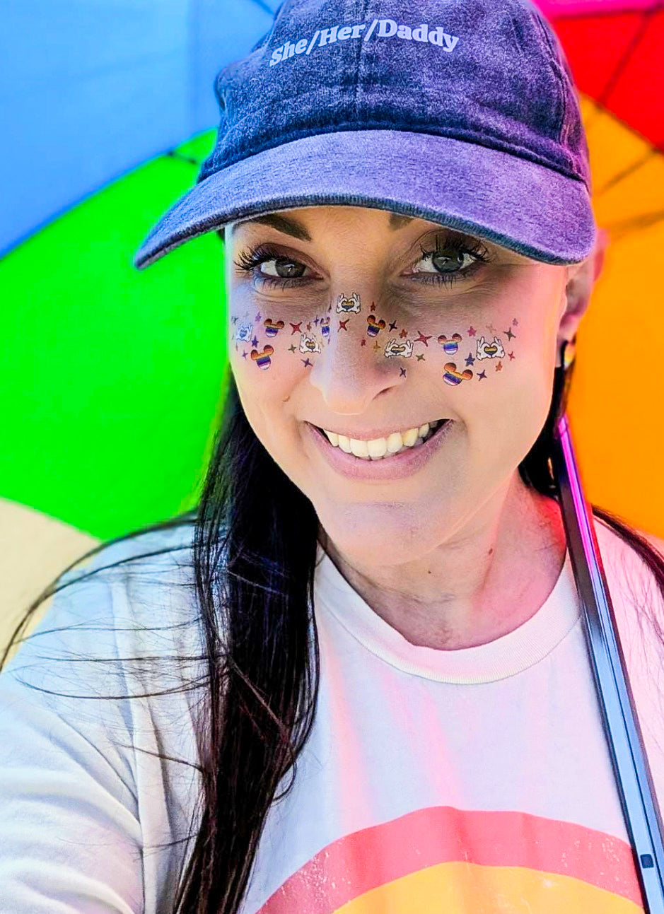 Pride Magic Face Freckle Temporary Tattoos