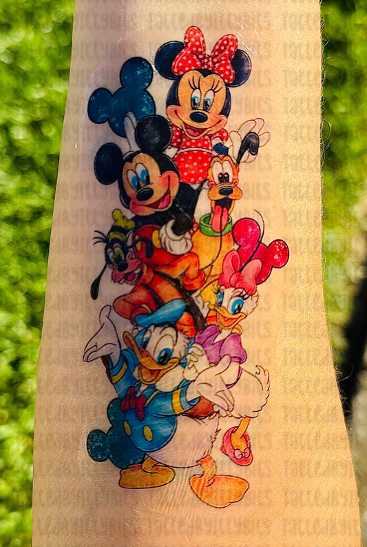 Magical Friends Half Sleeve tattoo