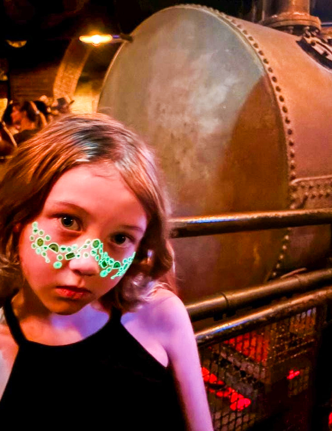 Glow in the Dark Hollywood Tower Freckle Tattoos
