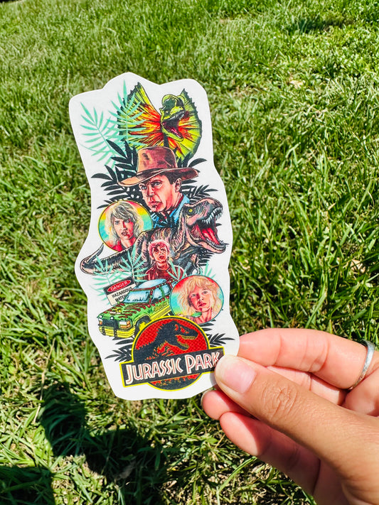 Jurassic Dino Summer Fun Half Sleeve tattoo