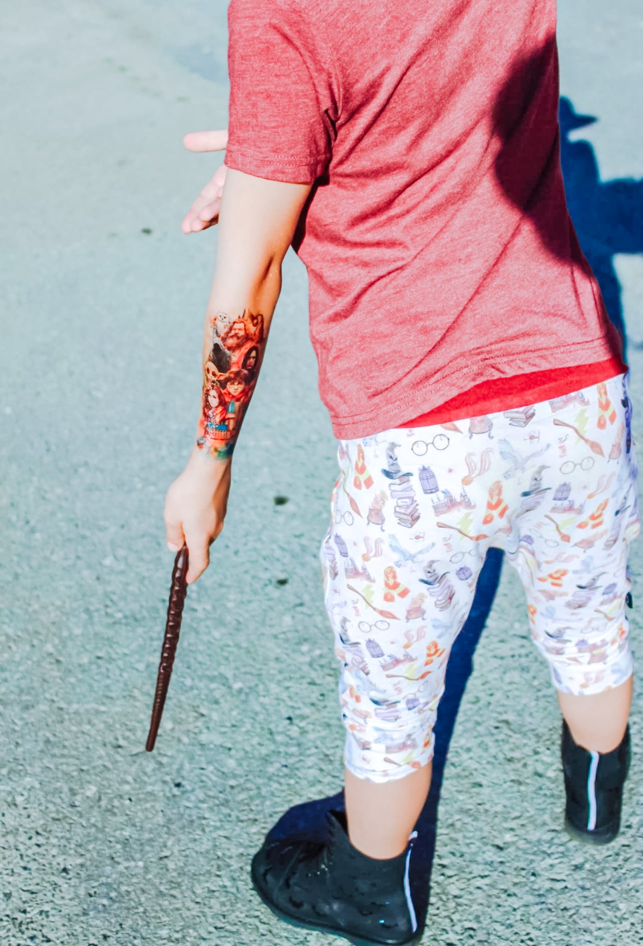 HP Half Sleeve Temporary Tattoo