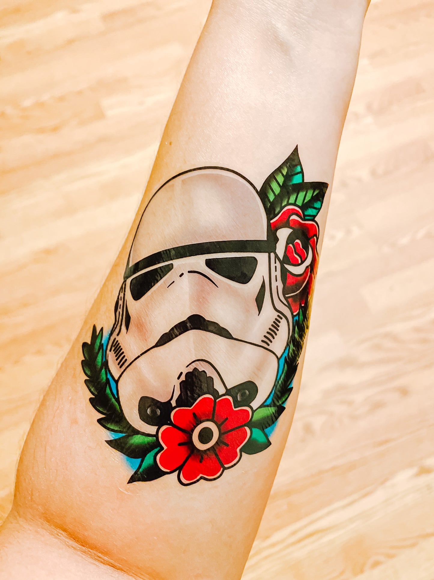 Tatted Trooper Half Sleeve tattoo