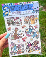 Cottagecore Favorites Tatted x Pixelcass Tattoo Set