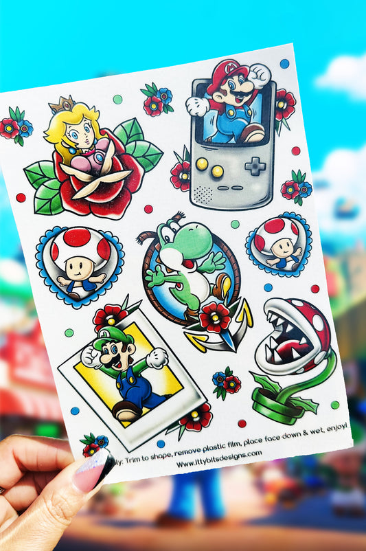 Gamer Tatz Tattoo Set