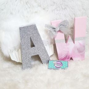 CUSTOM Themed Birthday letters - 8 inch letter decor - Itty Bits Designs