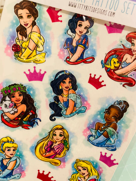 Disney Princess Tattoo