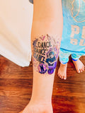 Dance Dance Dance Half Sleeve tattoo