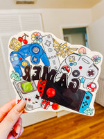 Nintendo Gamer Half Sleeve tattoo