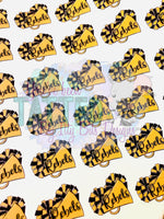 Custom Cheer Megaphone Tattoos - Sheet of 35 Tattoos