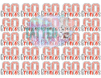 Custom GO TEAM temporary Tattoos - Sheet of 35 tattoos